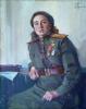 Герасимов А.М.  Портрет героя Советского Союза М. Щербаченко. 1944